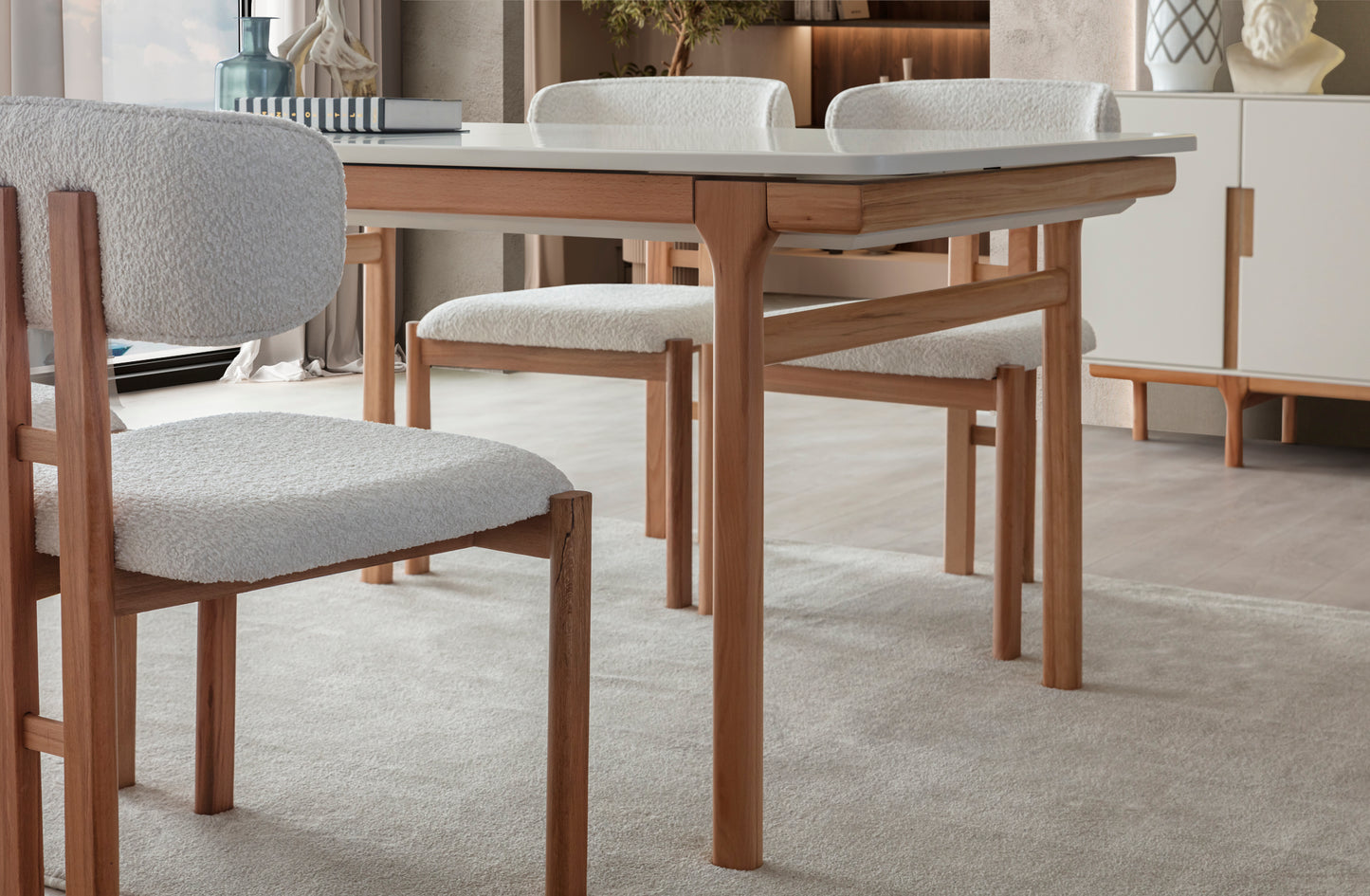 Aura Ceviz Yemek Odası