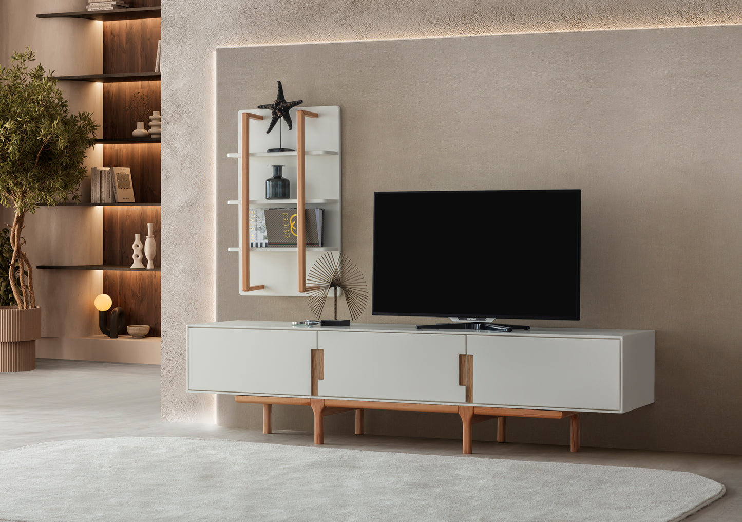 Aura Ceviz Yemek Odası